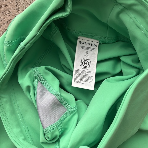 NWT Athleta 'Interval' High Rise Legging in Valley Green (Women's XS) $89 - Picture 7 of 11